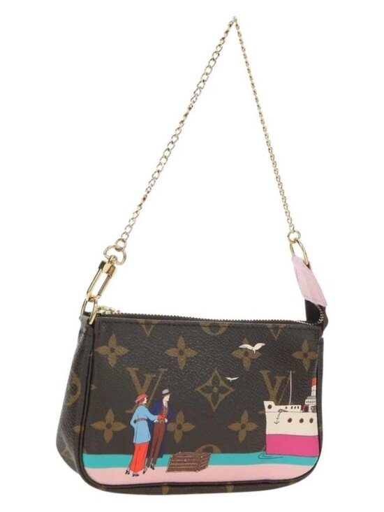 Louis Vuitton Handbags - LOUIS VUITTON Monogram Mini Pochette Accessoires Pouch M62141 LV Auth 179814M